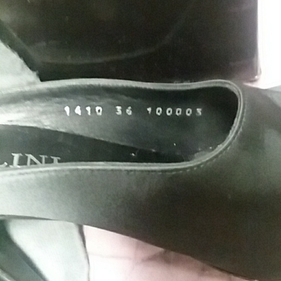 Used Pollini Black Mule/Slides  sz 6B - Picture 4 of 5